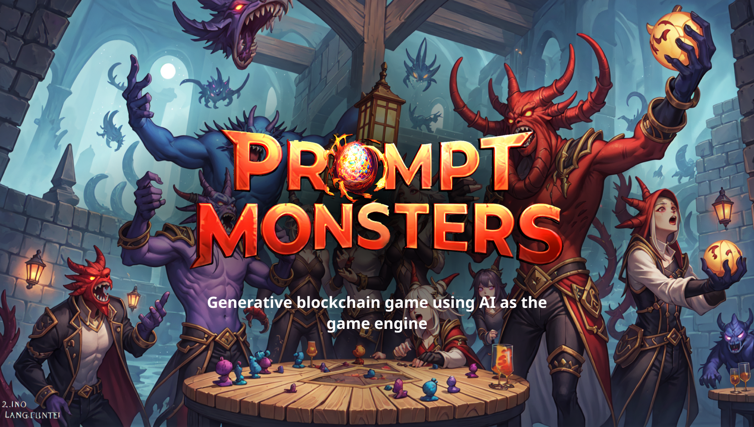 Generative game "Prompt Monsters"