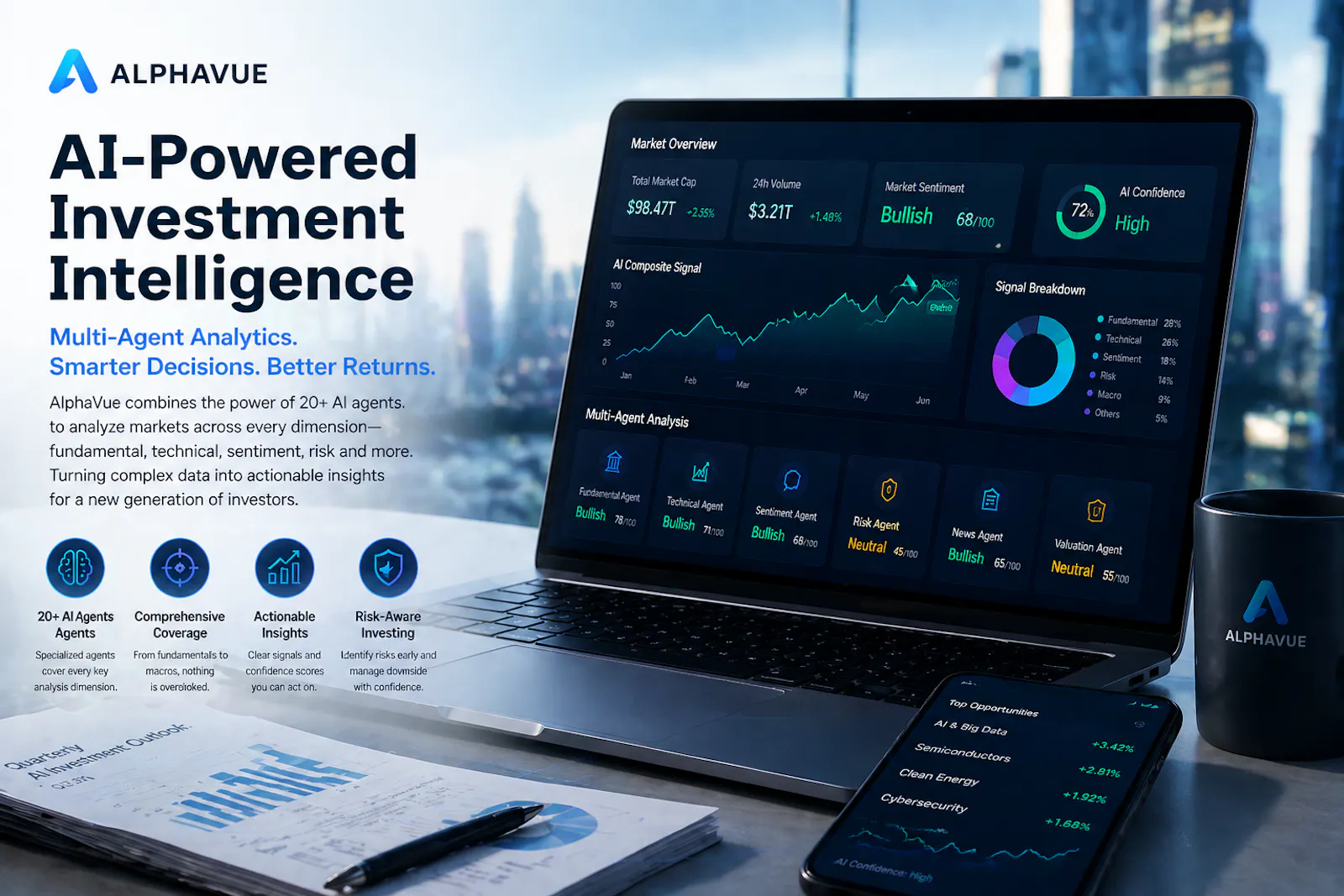 AlphaVue AI Stock Research Agent screenshot 3