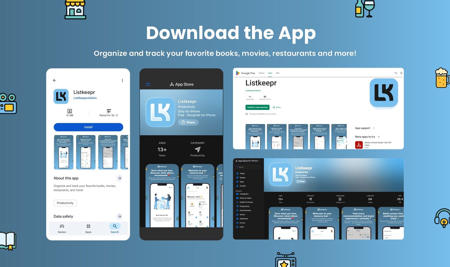 ListKeepr gallery image