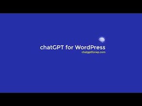 ChatGPT For Wordpress gallery image