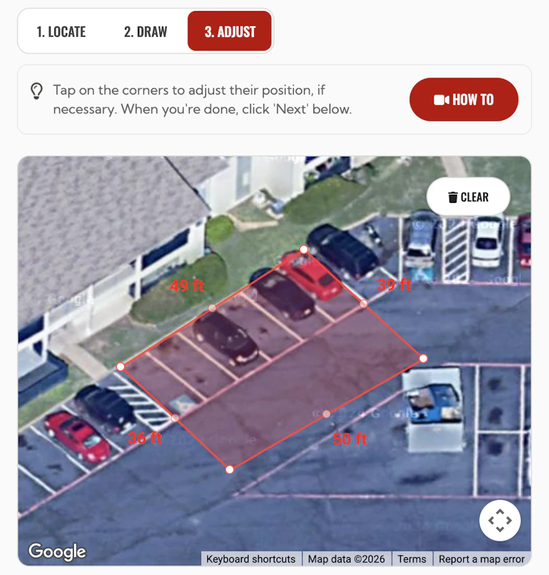 Concrete Driveway Calculator screenshot 1