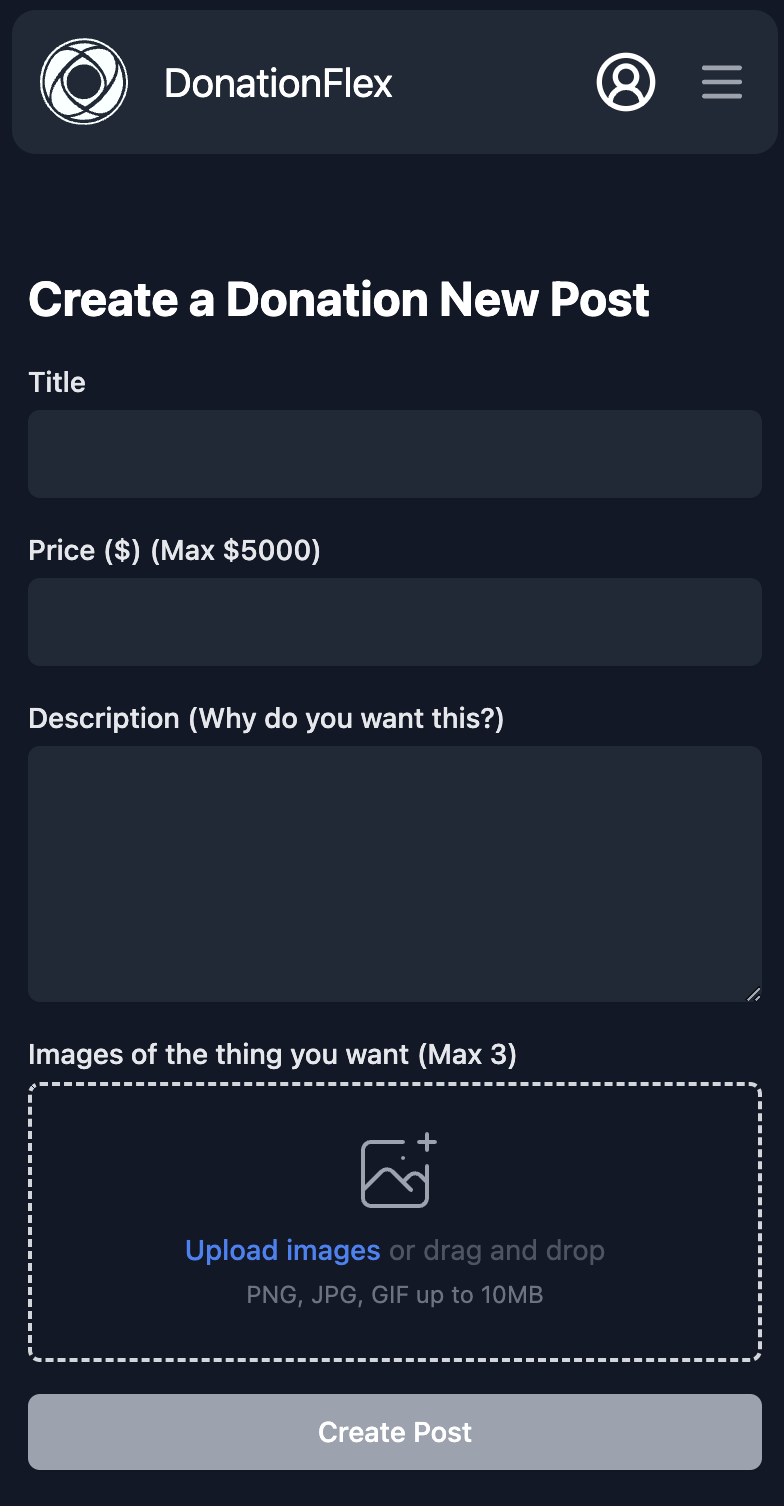 DonationFlex - Where the rich grant wishes for poor media 3