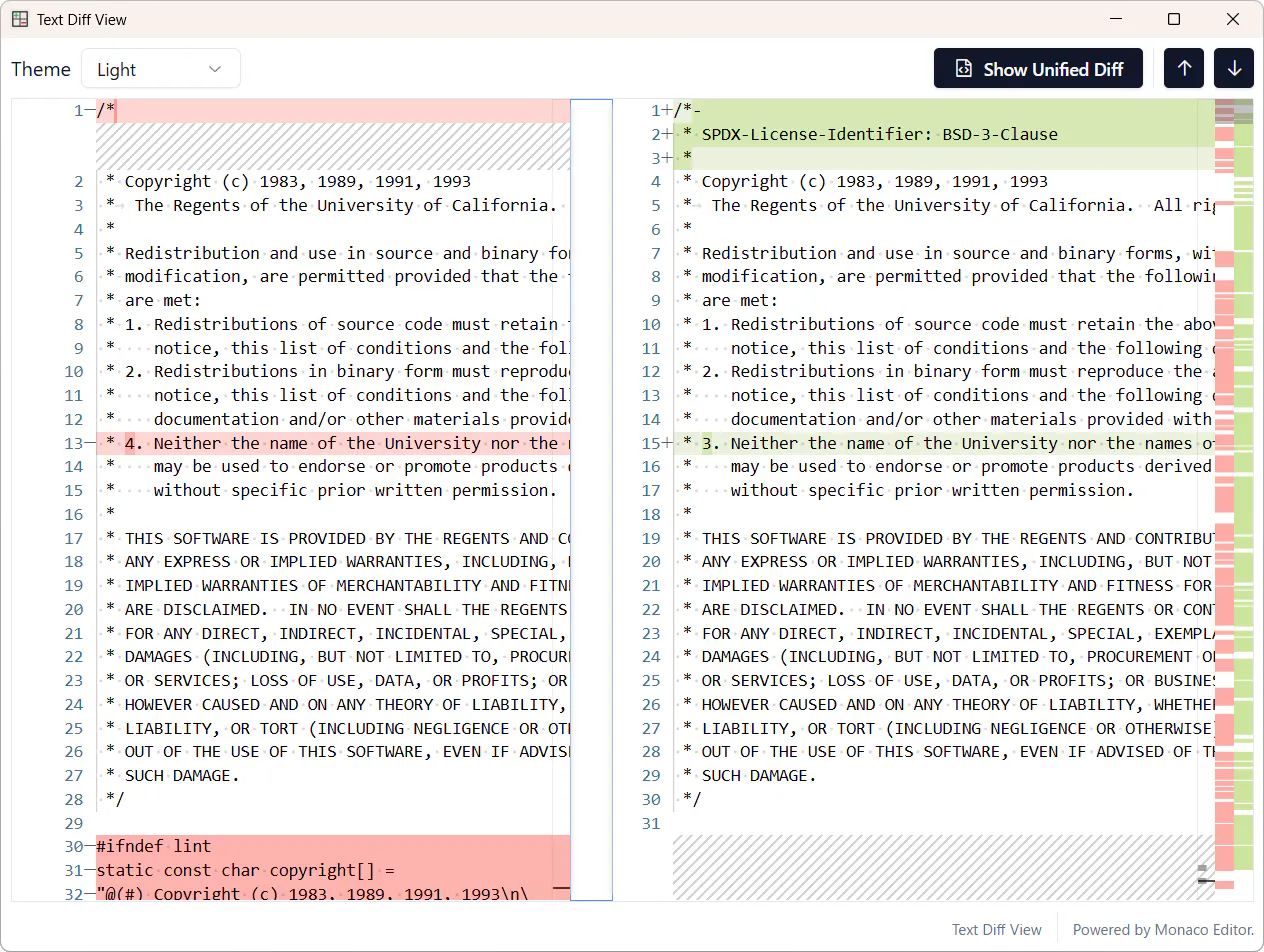 Text Diff View gallery image