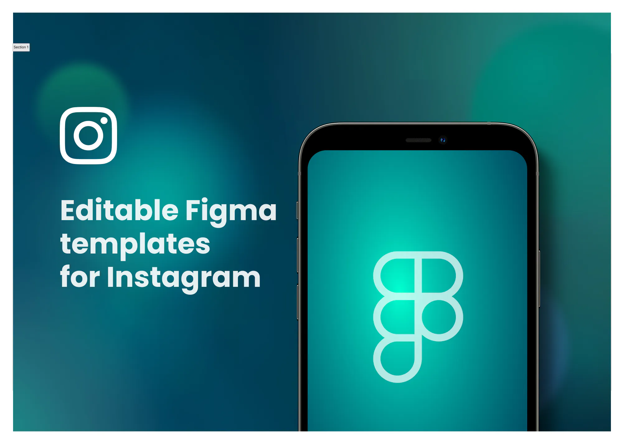 Editable Figma Templates for IG gallery image