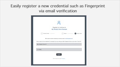 Shopify No Password Login gallery image