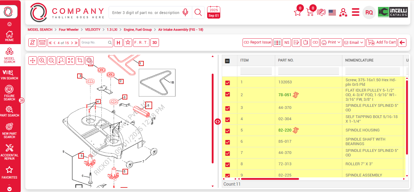 Intelli Catalog - Screenshot 2 showing product features and functionality