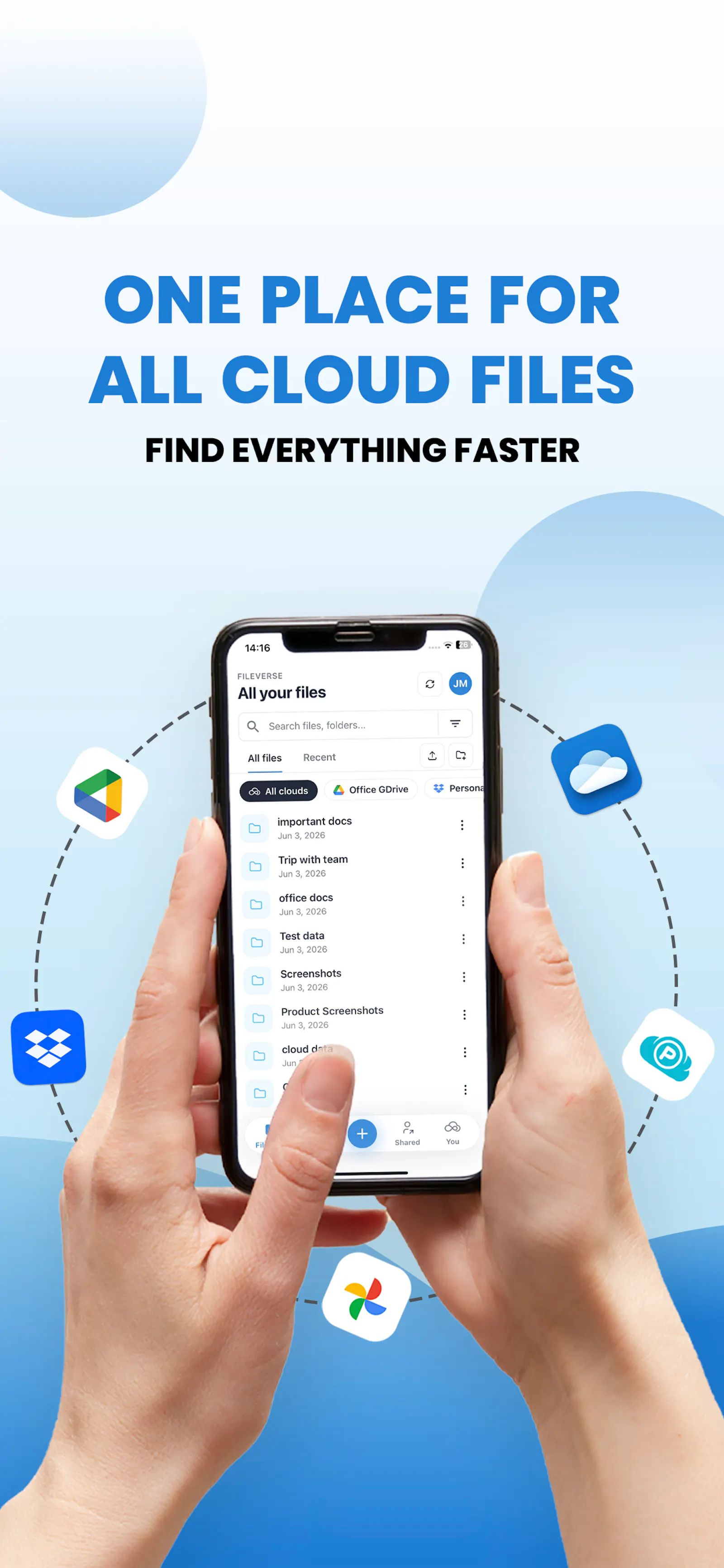 All Cloud Hub for iPhone screenshot 1