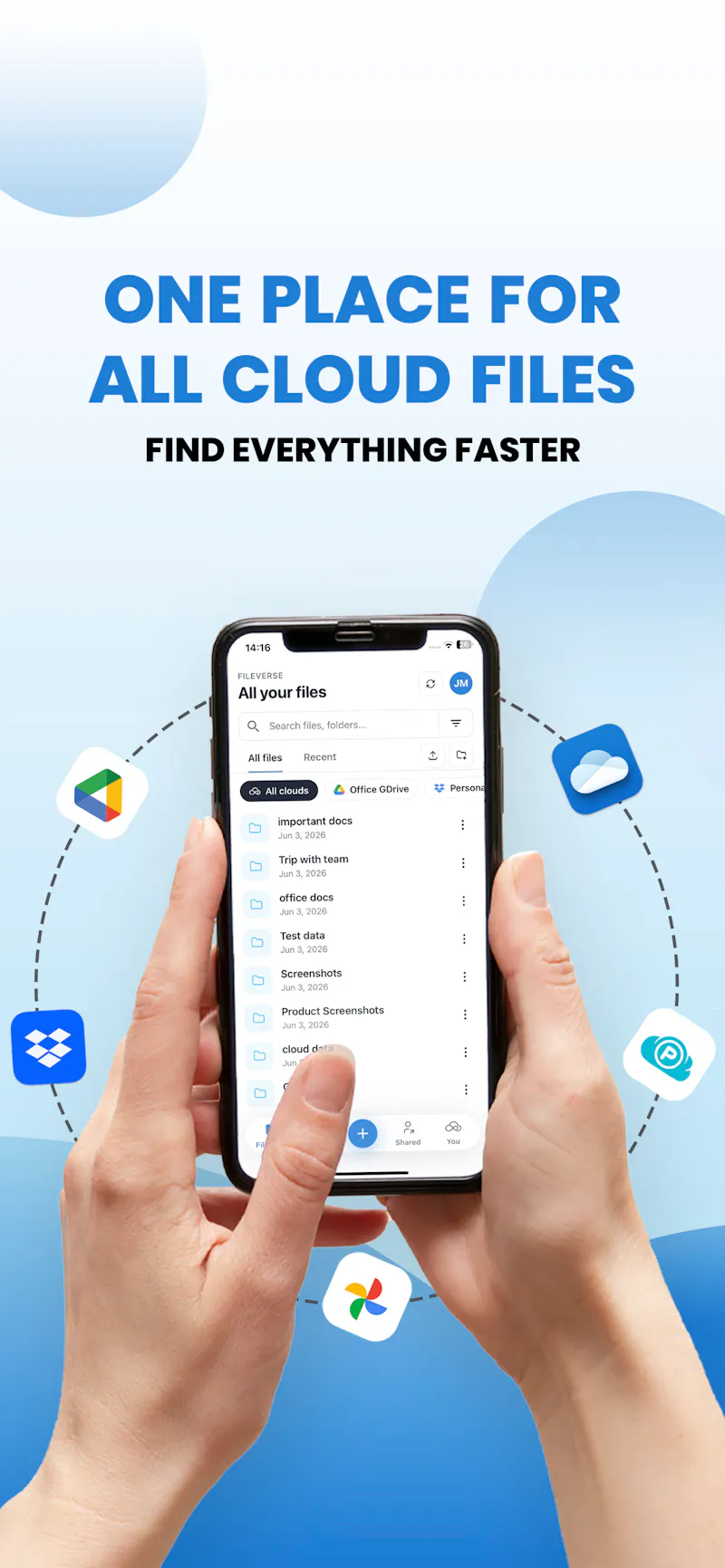 All Cloud Hub for iPhone screenshot 1