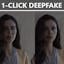 One-click deepfake (face swap) for video