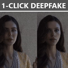 DeepFake One Click DeepFake (Face Swap) для видео