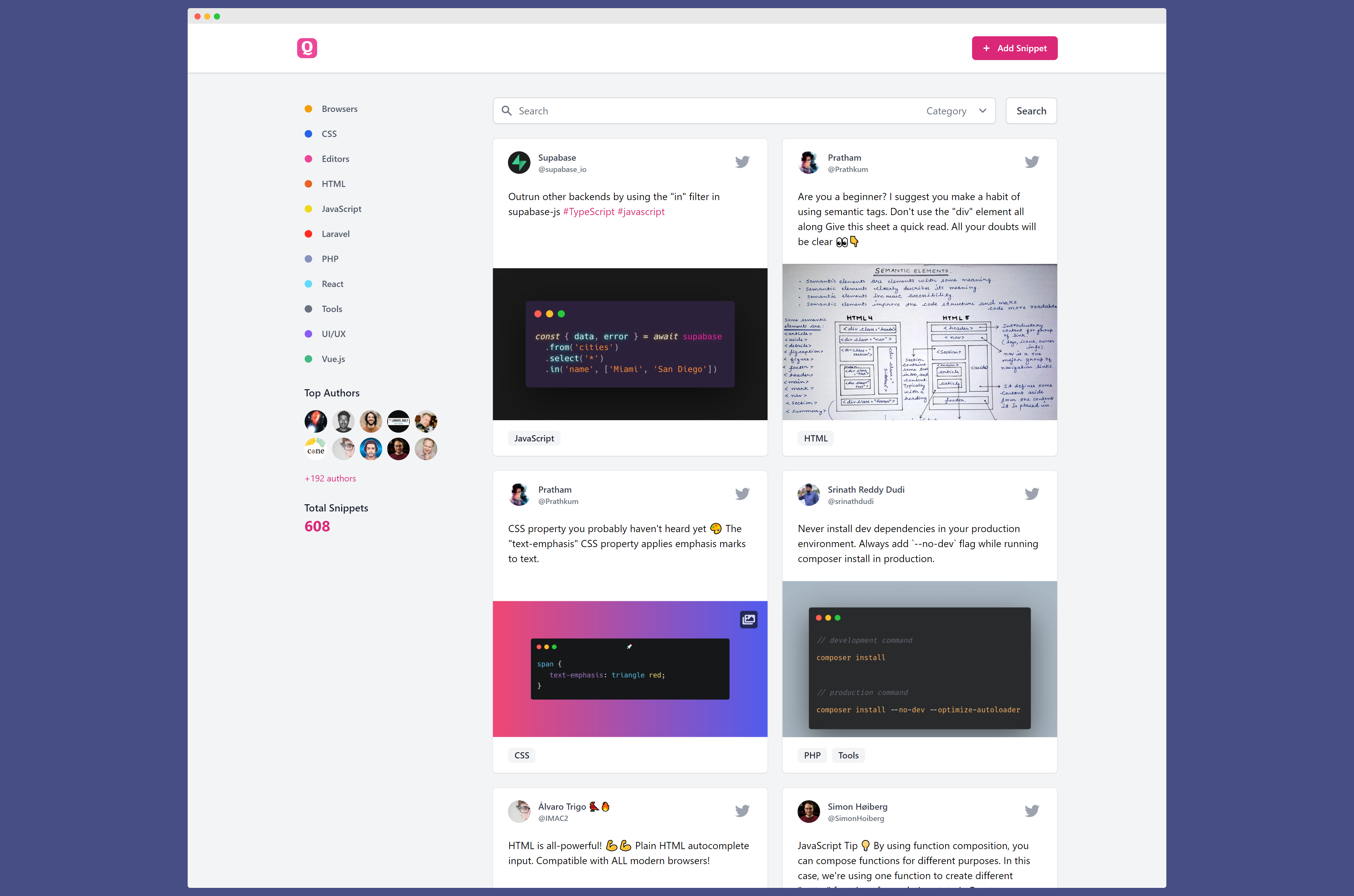 QuickSnippets gallery image