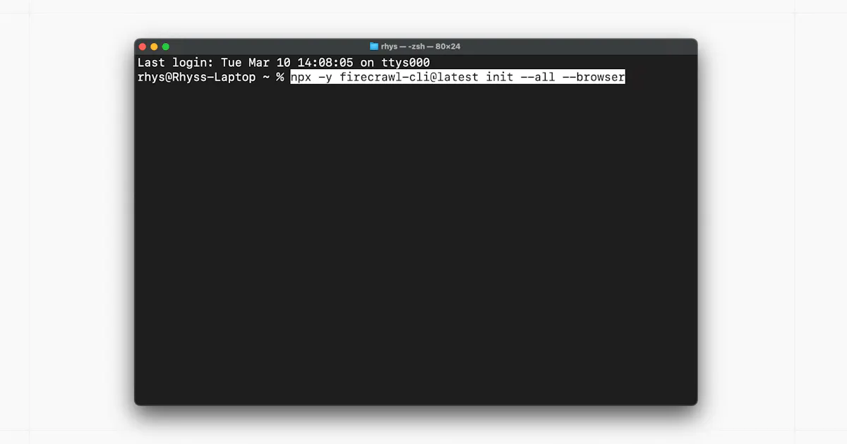 Firecrawl CLI