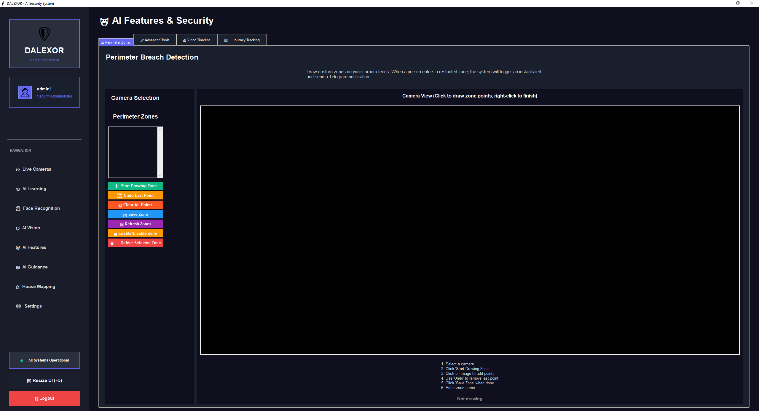 DALEXOR - Main product screenshot demonstrating key features and user interface