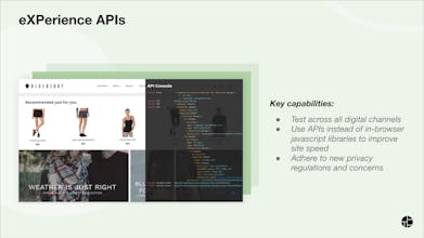 eXPerience APIs gallery image
