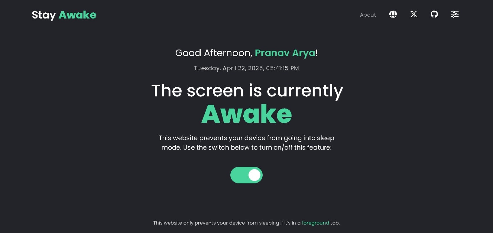 Stay Awake gallery image