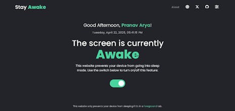 Stay Awake gallery image