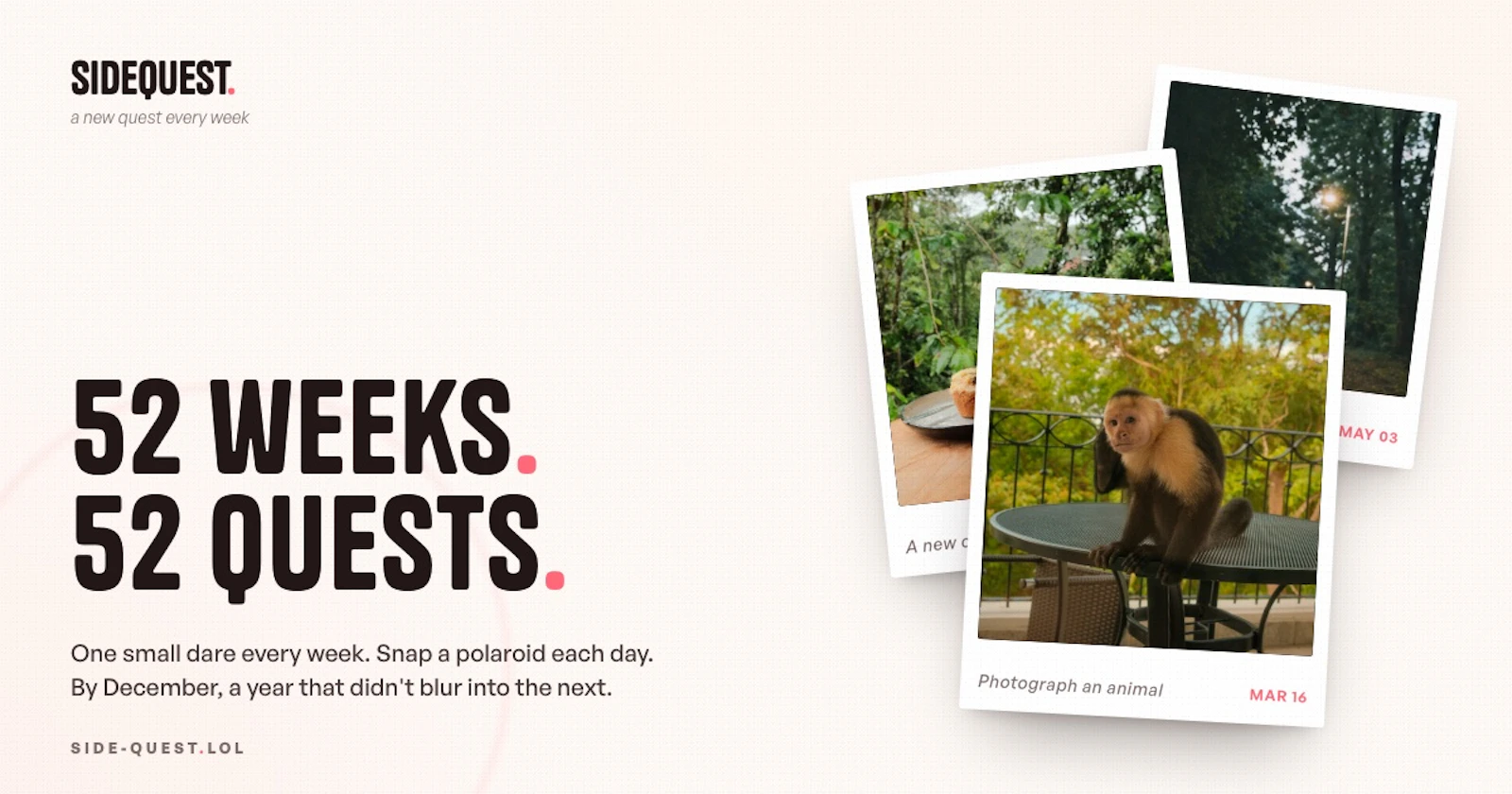 Sidequest - Weekly Challenges screenshot 1