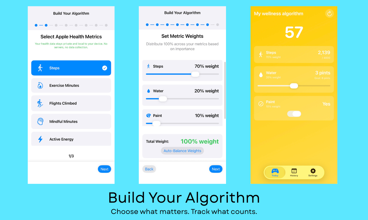 DayGame - Daily Wellness Score gallery image