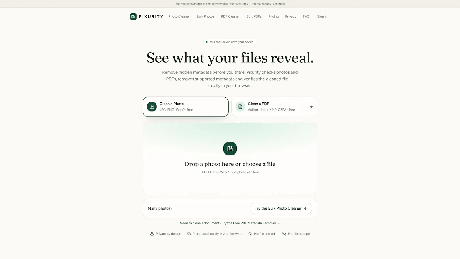 Pixurity screenshot 2