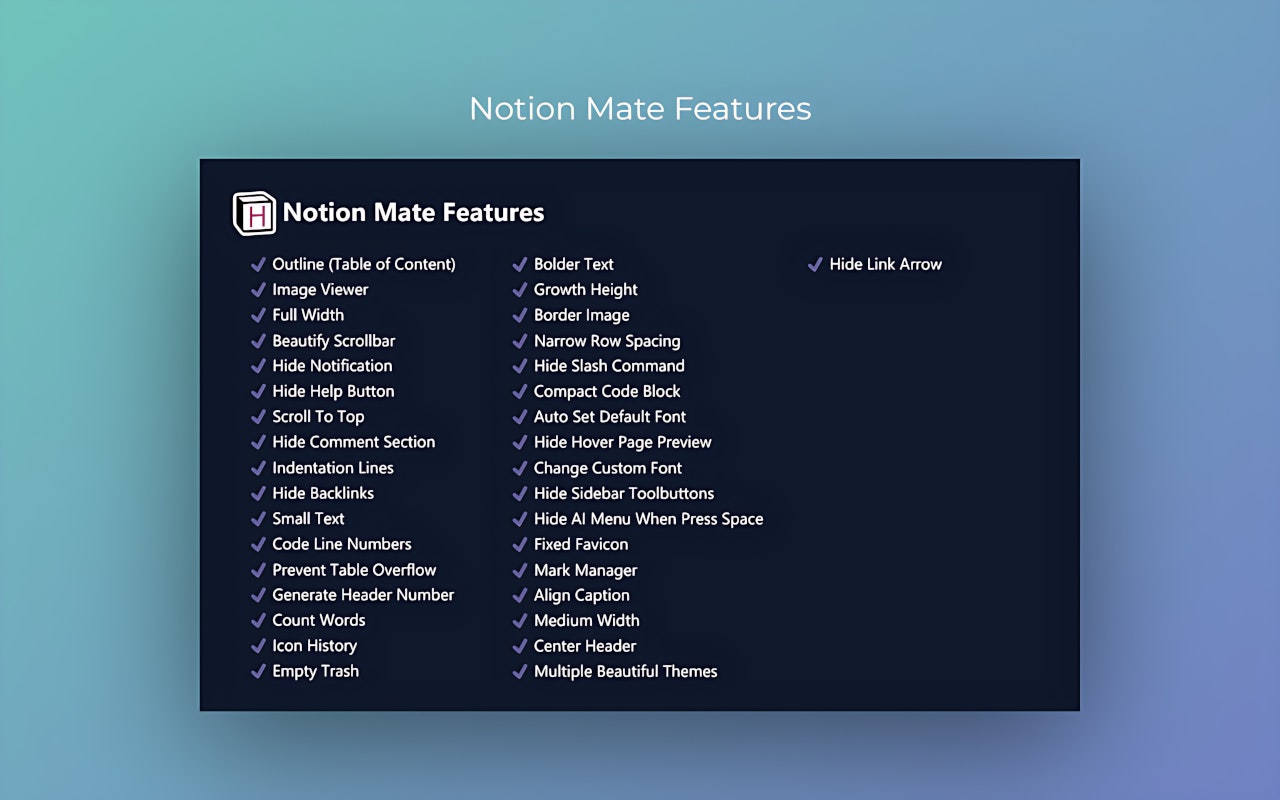 Notion Mate gallery image