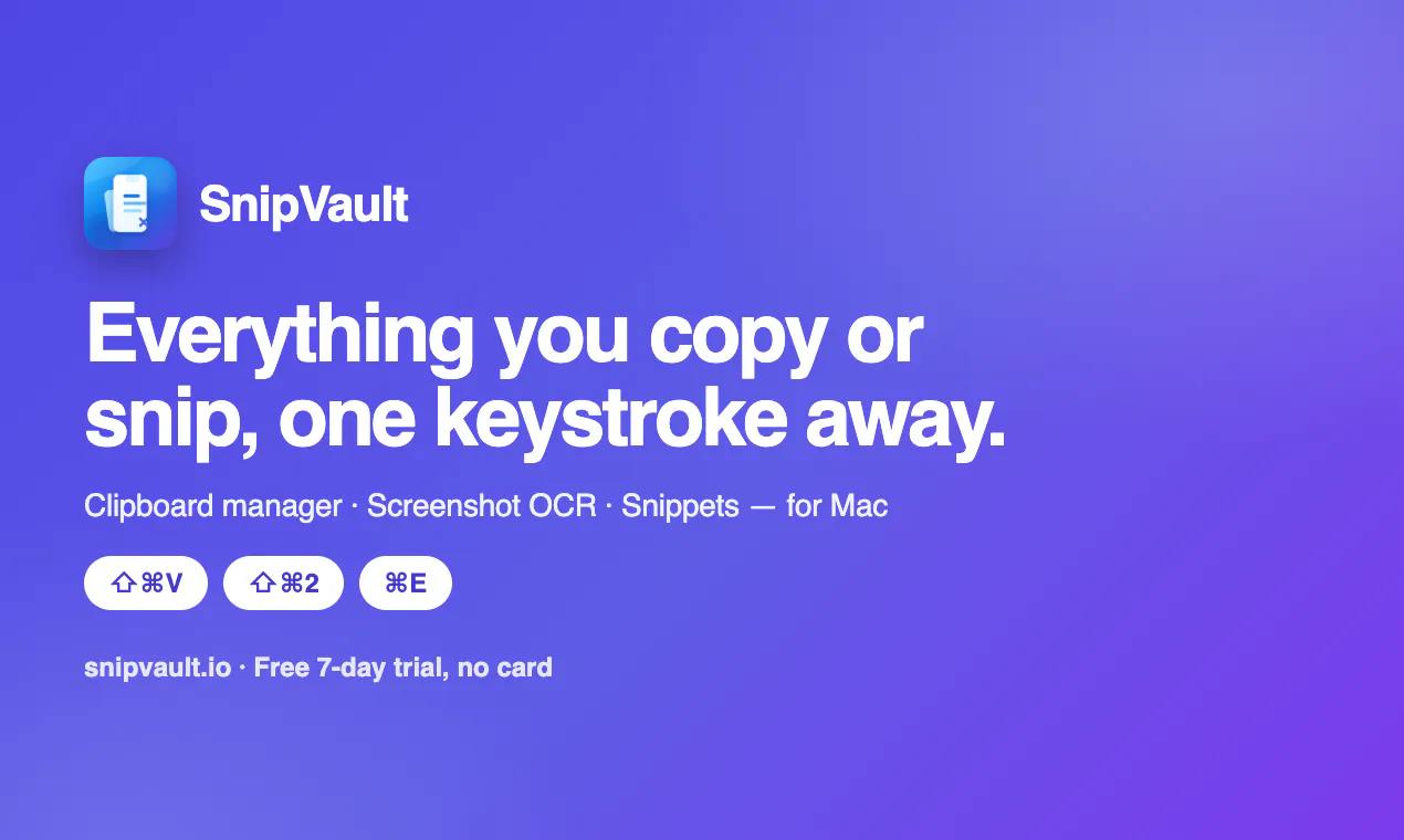 SnipVault