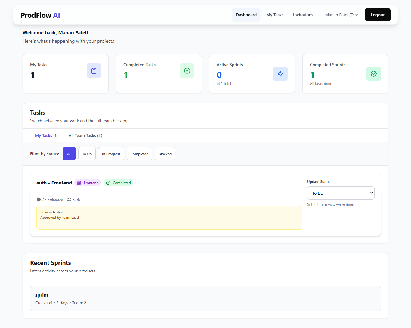 ProdFlow AI gallery image
