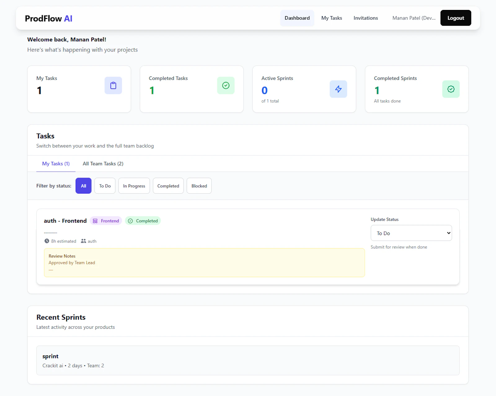 ProdFlow AI screenshot 3