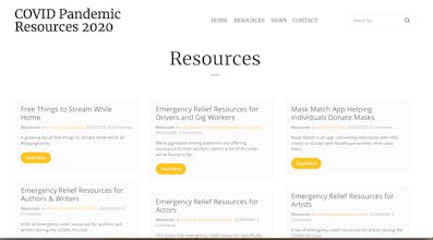 Covid Pandemic Resources gallery image