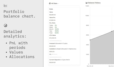 Notion Crypto Wallet with automations gallery image