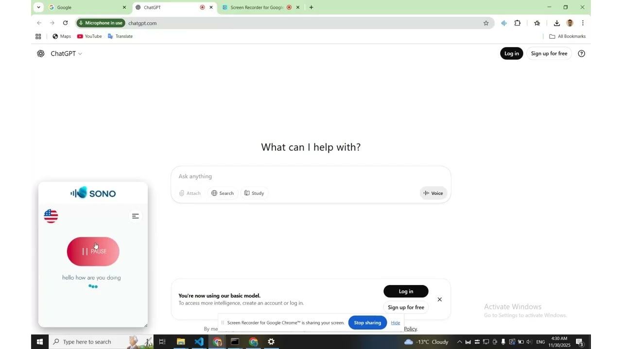 Sono AI Voice Assistant gallery image