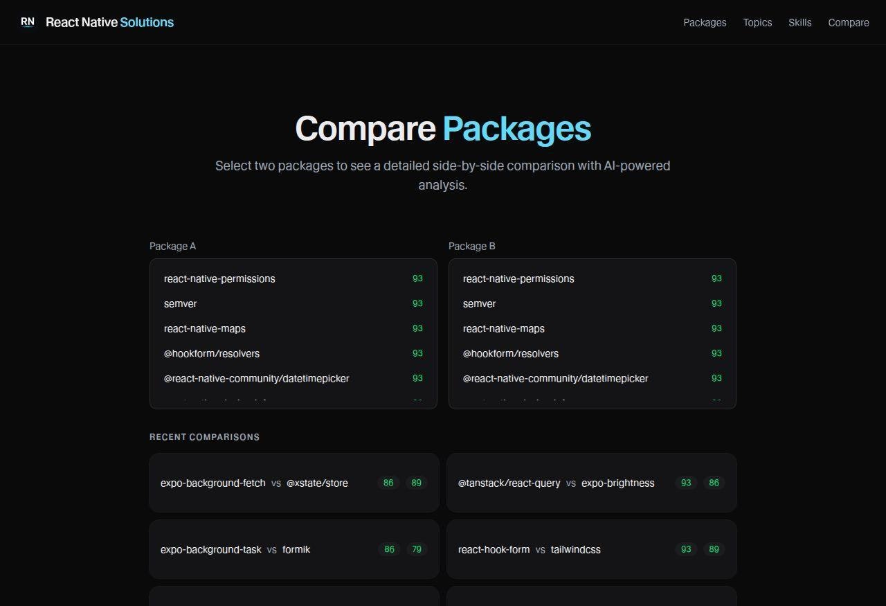 React Native Solutions gallery image
