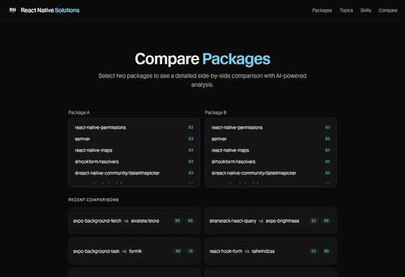 React Native Solutions screenshot 4