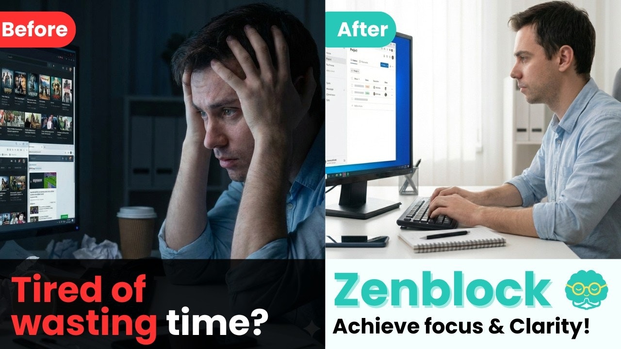 ZenBlock - Mindful website blocker gallery image