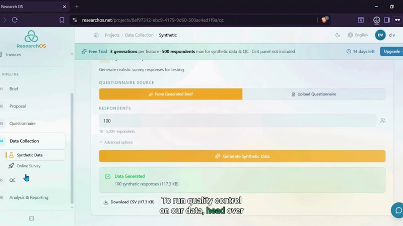 ResearchOS screenshot 1 (video preview)