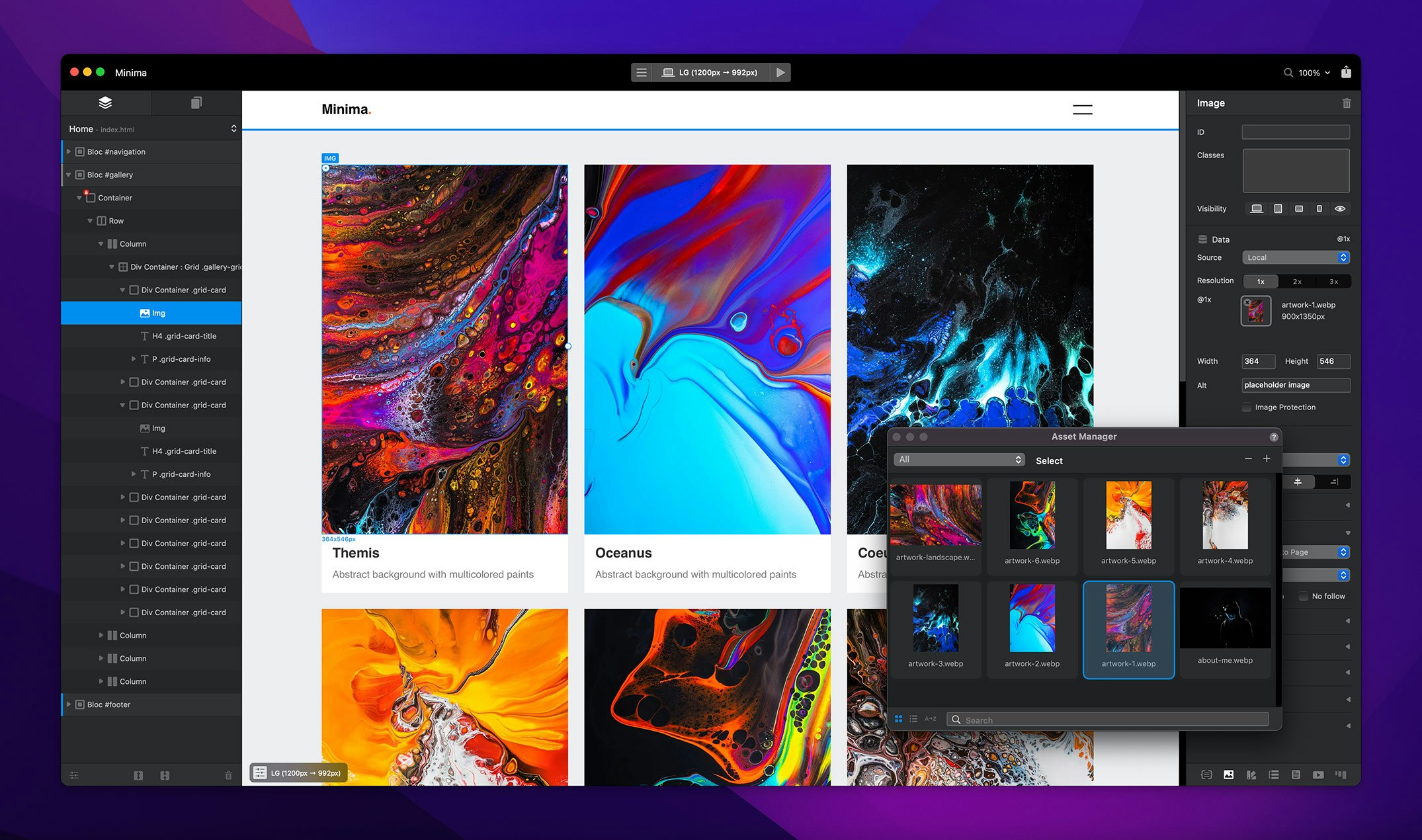 Bloklar 5.0 - Ultimate Mac Web Sitesi Oluşturucu medya 3