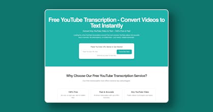 youtube transcript generator gallery image