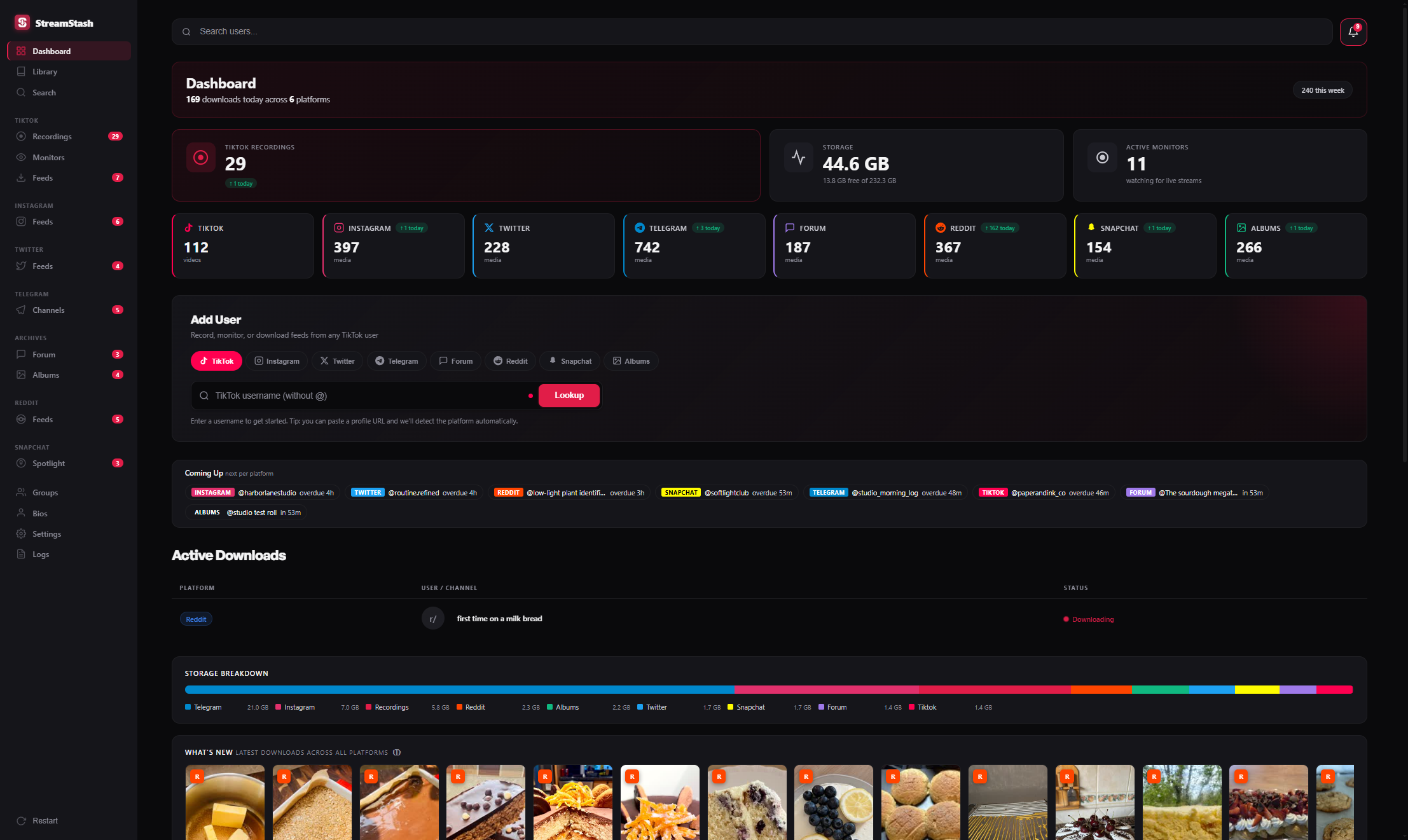 StreamStash gallery image
