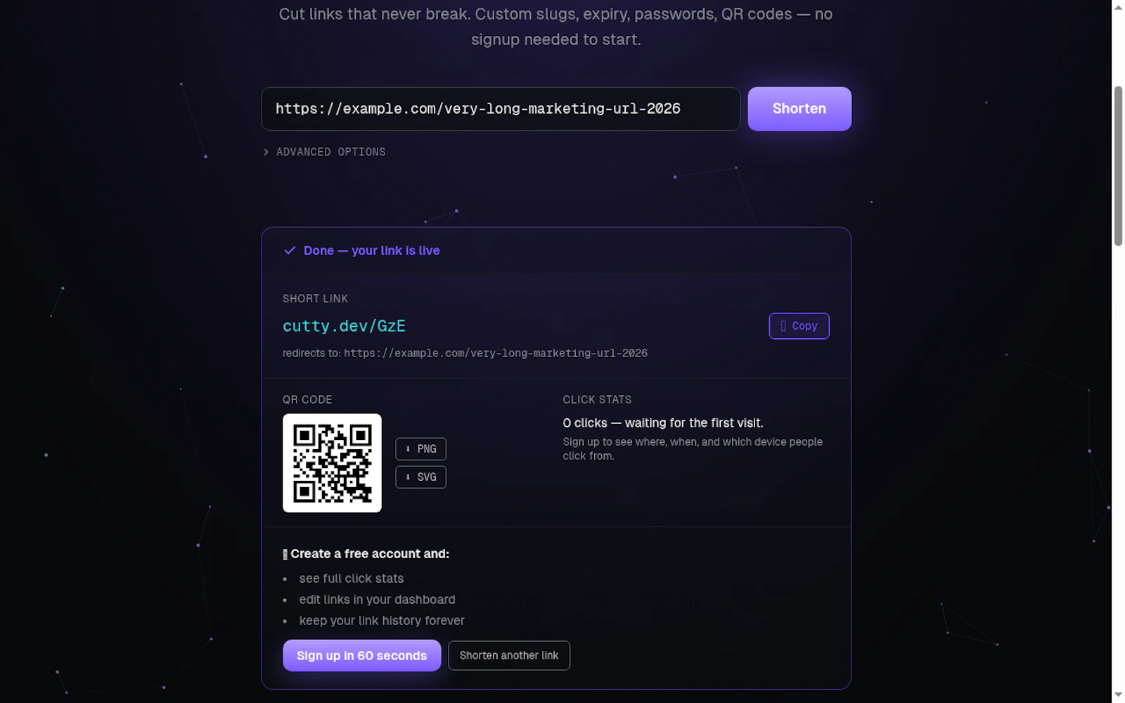 cutty.dev screenshot 5