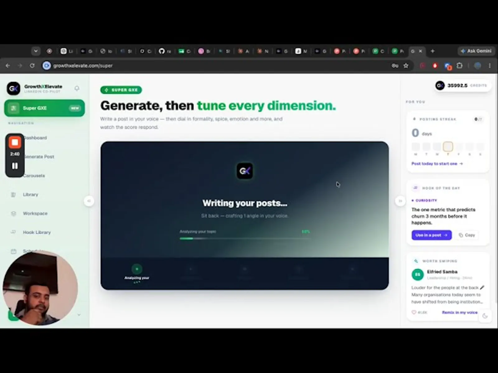 GrowthXElevate screenshot 1 (video preview)