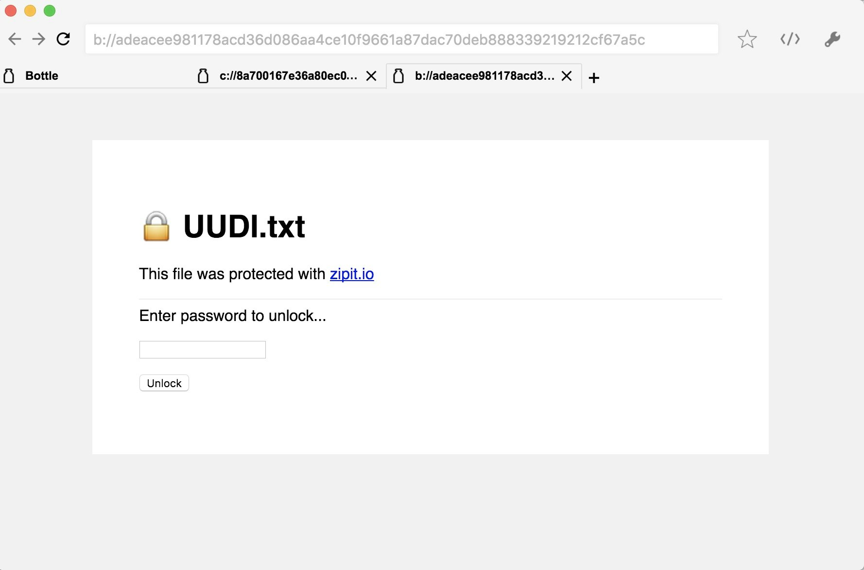 Bottle - A Bitcoin Browser gallery image