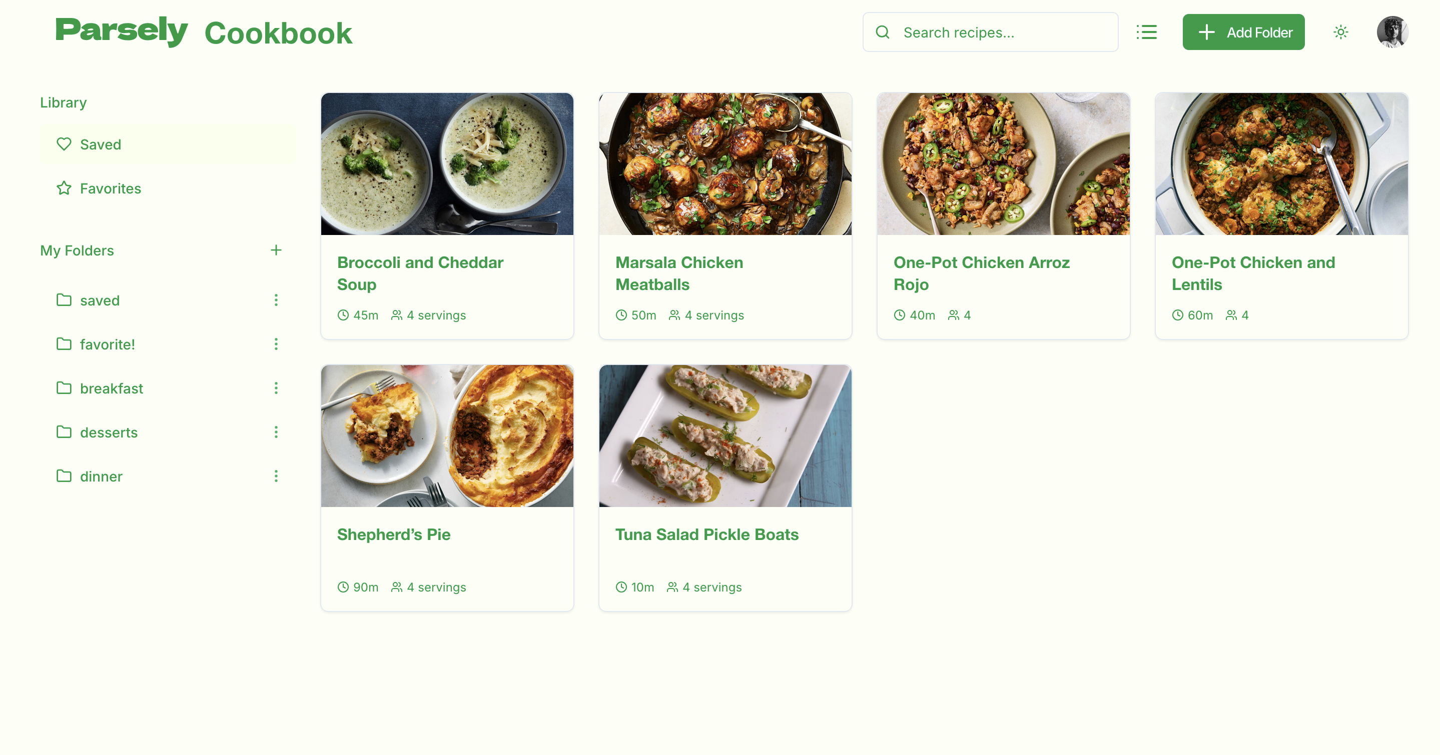 Parsely gallery image