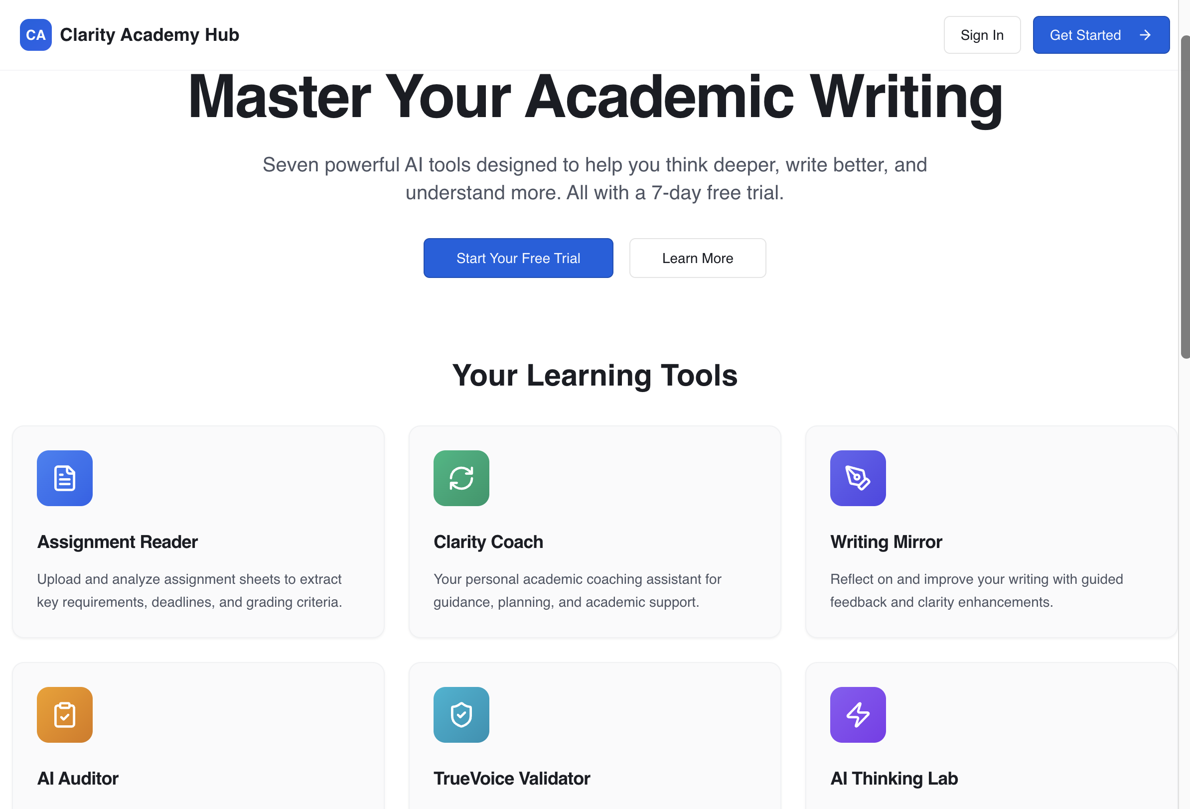 Clarity Academy Hub gallery image