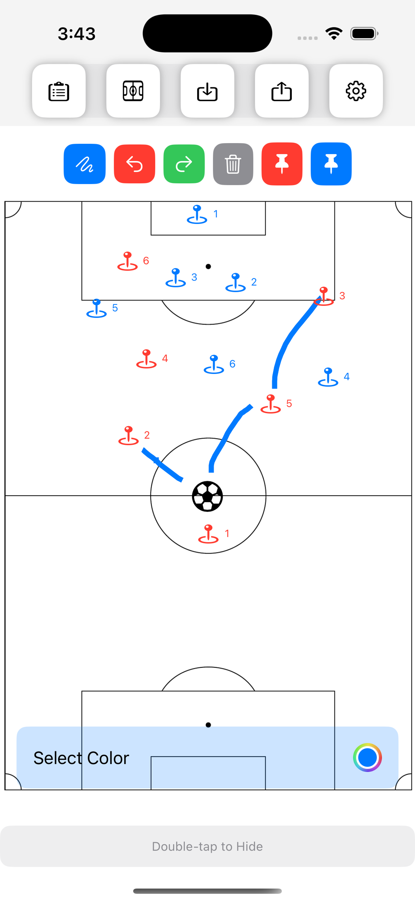 Strike Lite Soccer Coach - Tactical planning made easy for every coach media 2