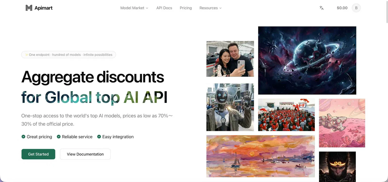 APIMart screenshot 2