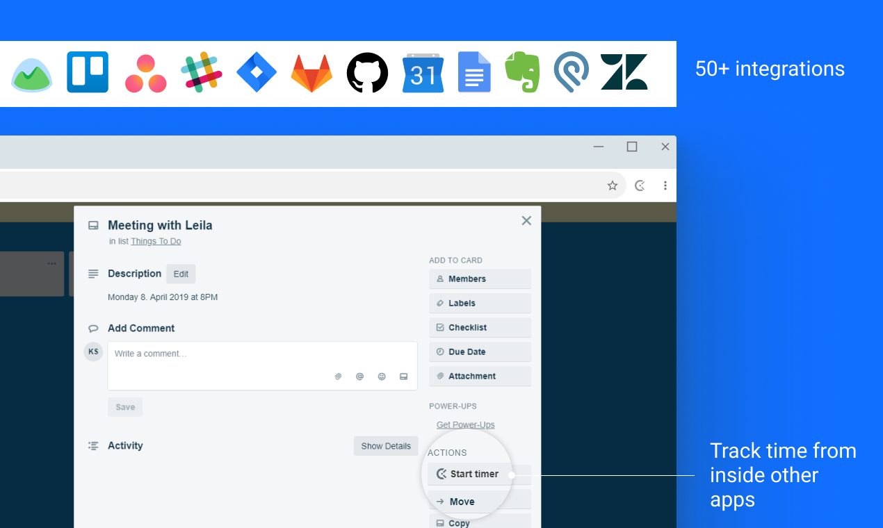 Clockify Extension gallery image