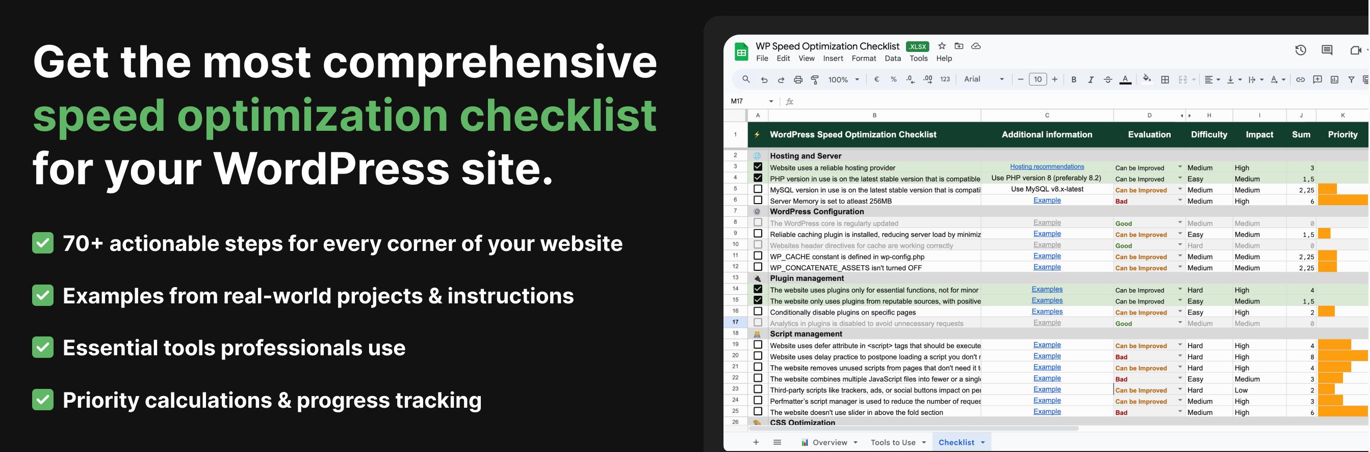 Lista de verificación de optimización de Pro WordPress - 70 Pasos procesables para que su sitio de WordPress sea más rápido media 2