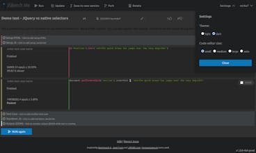 JSBench.me gallery image