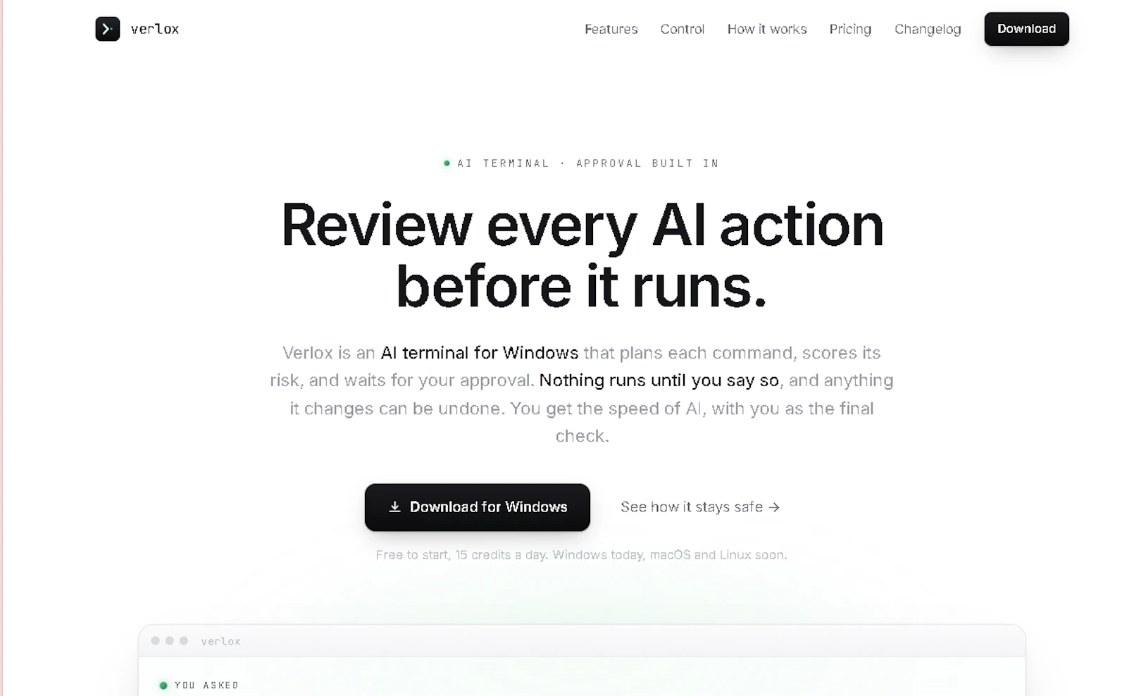 Verlox screenshot 1