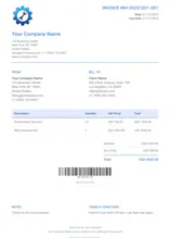 Professional Invoice Generator gallery image