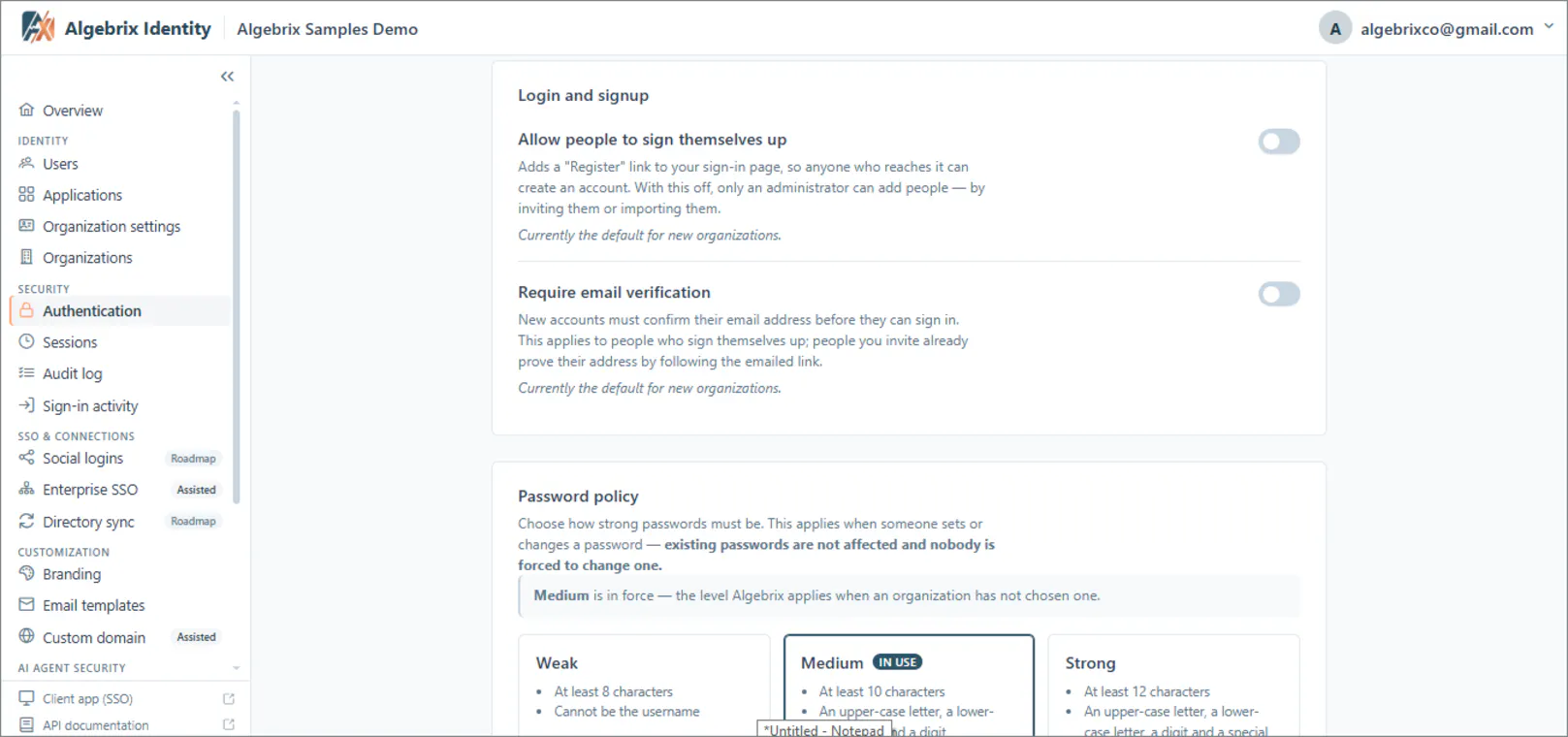 Algebrix Identity gallery image
